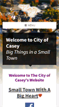 Mobile Screenshot of cityofcaseyil.org